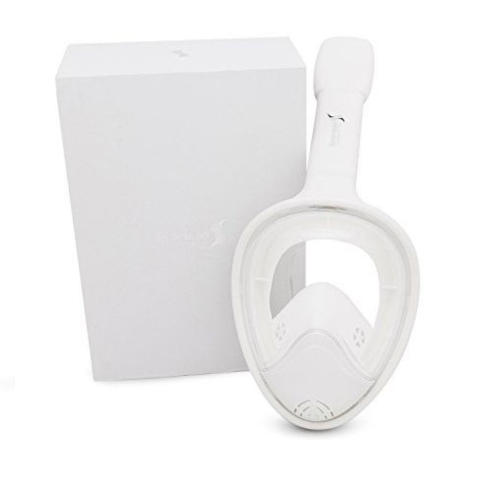 Smarssen Snorkel Diving Mask, White - Large
